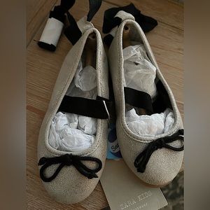 Zara baby ballerina shoes size 4